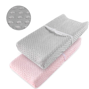 Vextronic Minky Dot Changing Pad Covers